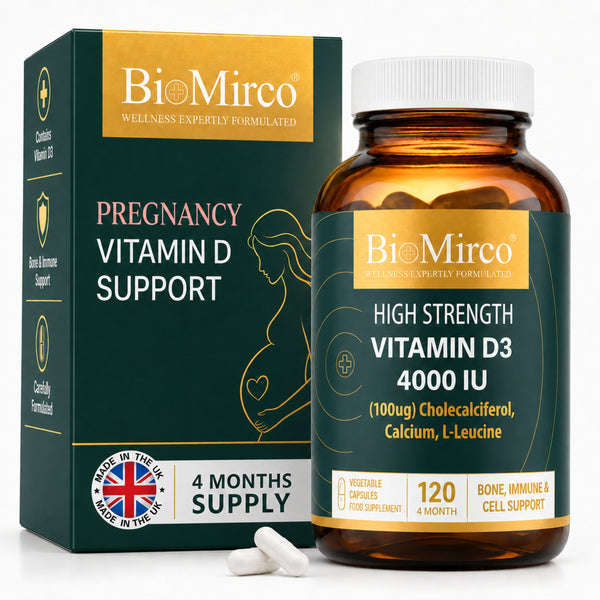 High Strength Vitamin D3 4000IU - Vegetarian