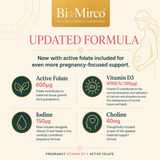 Pregnancy Vitamin D3 + Active Folate