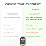 Niacin Vitamin B3 Complex - With Thiamine B1 & Alpha-Lipoic Acid