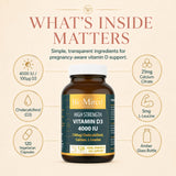 High Strength Vitamin D3 4000IU - Vegetarian