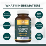 High Strength Magnesium Complex - With Zinc & Vegan Vitamin D3
