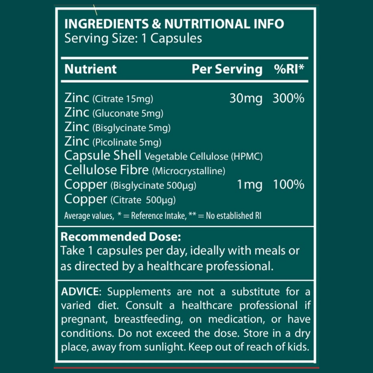 Ultra Zinc Complex
