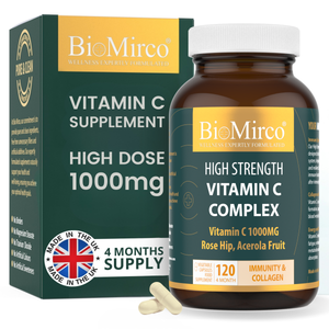 High Strength Vitamin C Complex - With Rose Hip & Acerola