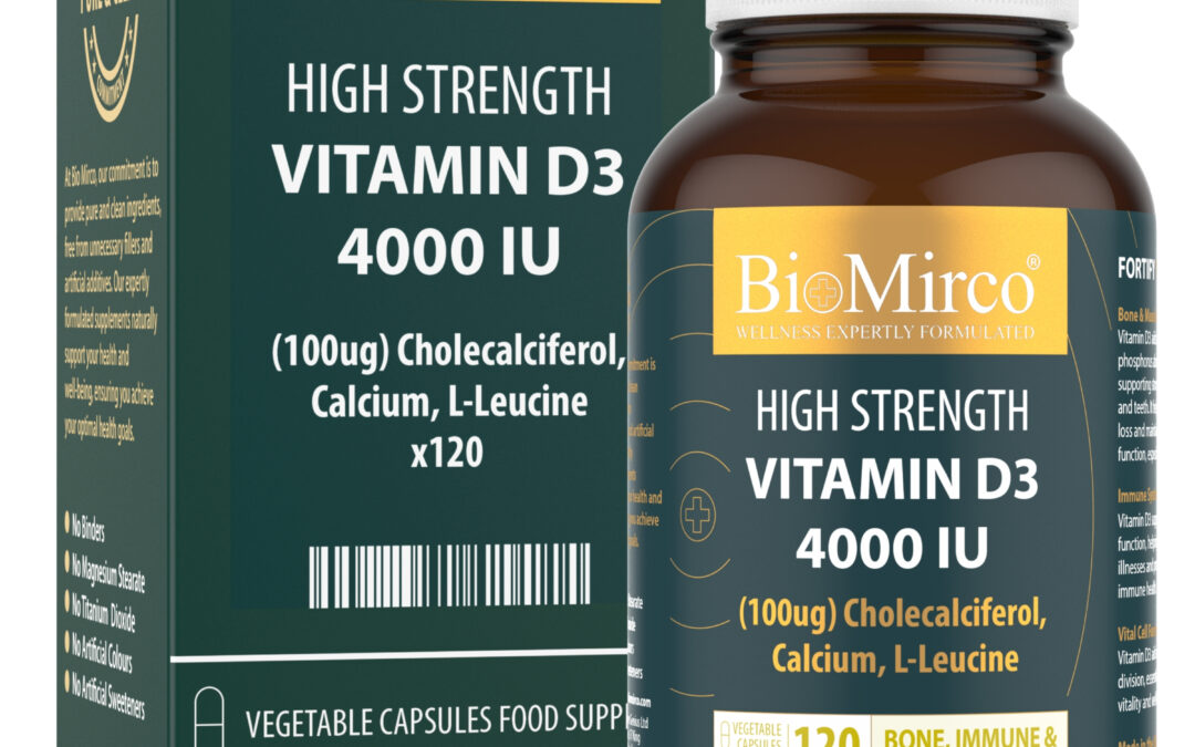 High Strength Vitamin D 4000iu
