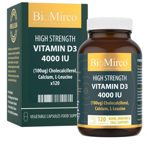 High Strength Vitamin D 4000iu