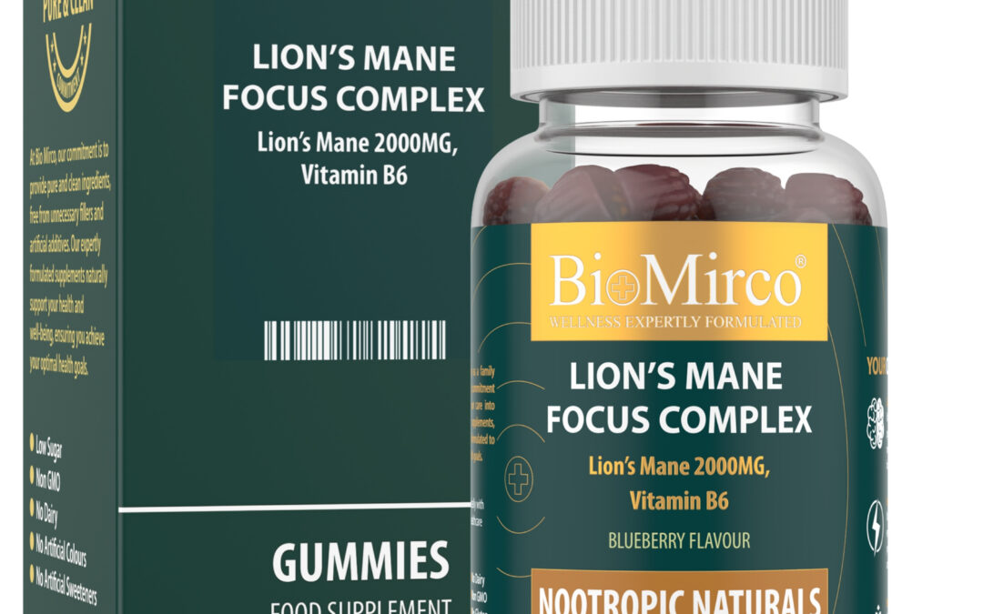 Lion’s Mane Focus Complex Gummies