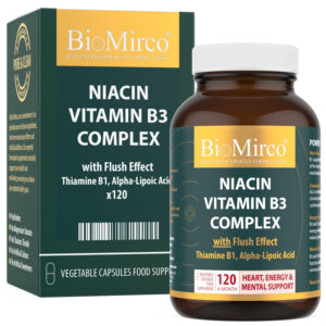 Niacin Vitamin B3 Complex with Flush Effect