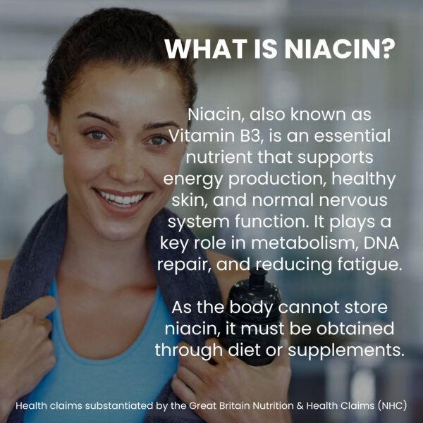 Niacin Vitamin B3 Complex with Flush Effect - Image 10