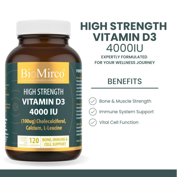 High Strength Vitamin D 4000iu - Image 3