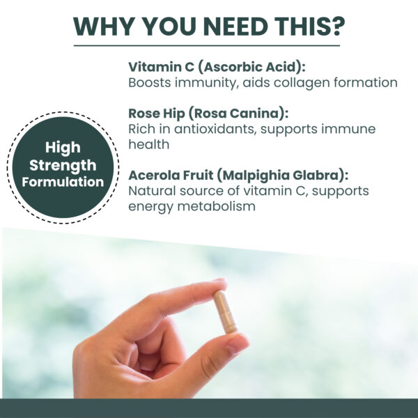 High Strength Vitamin C Complex 1000mg - Image 5