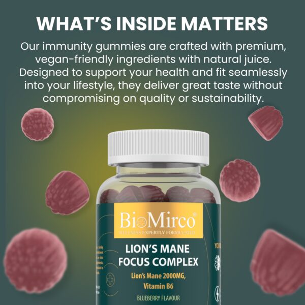Lion’s Mane Focus Complex Gummies - Image 7