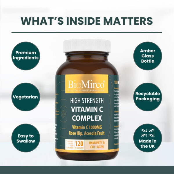 High Strength Vitamin C Complex 1000mg - Image 7
